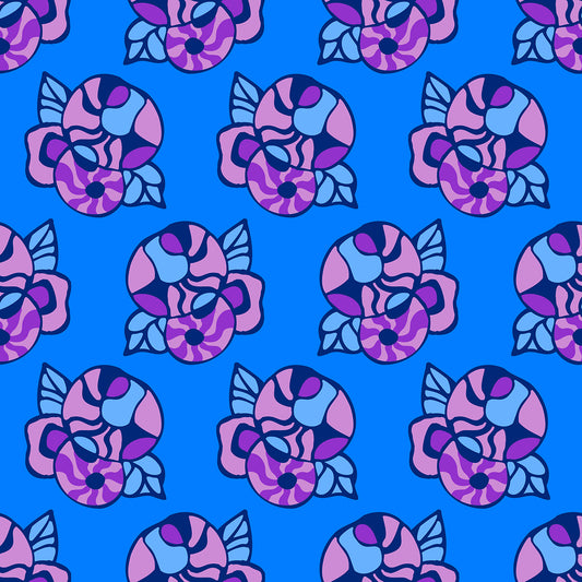 Window Box Swirl Azure