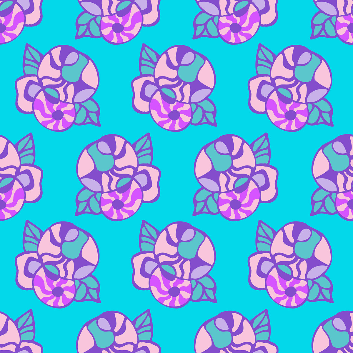 Window Box Swirl Rain