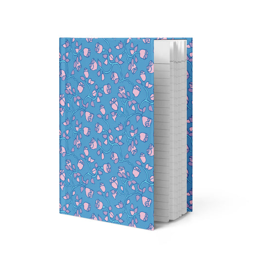 Beach Rose Blue Journal