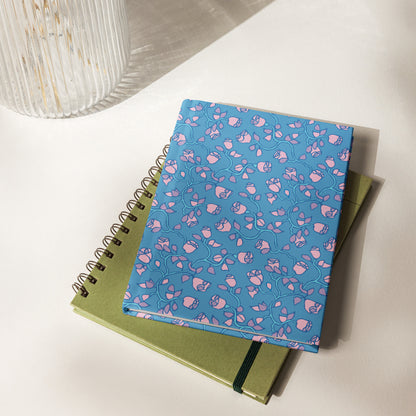 Beach Rose Blue Journal