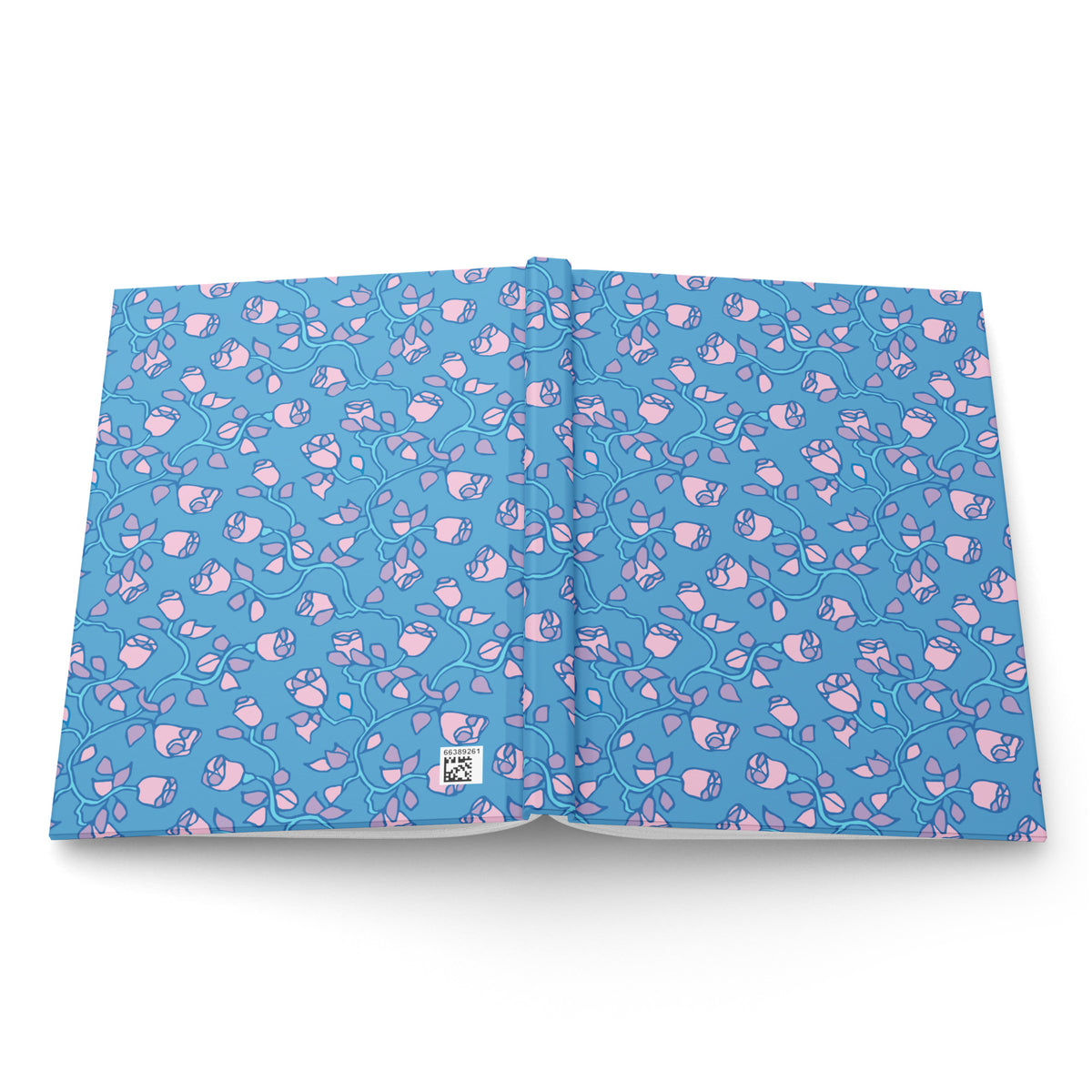 Beach Rose Blue Journal