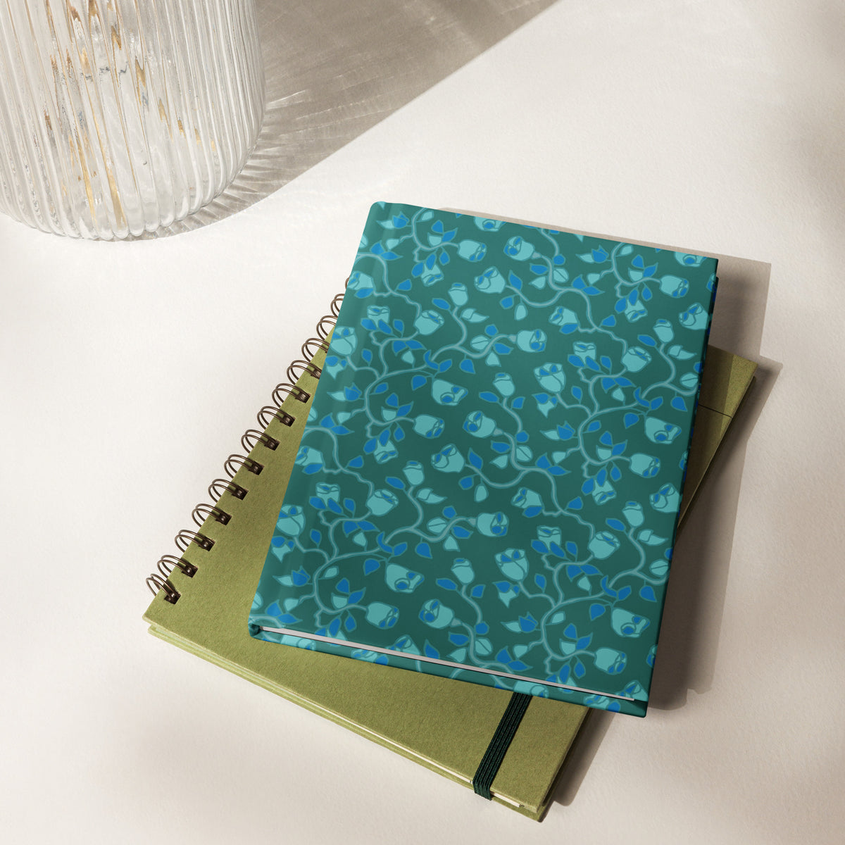 Beach Rose Green Journal