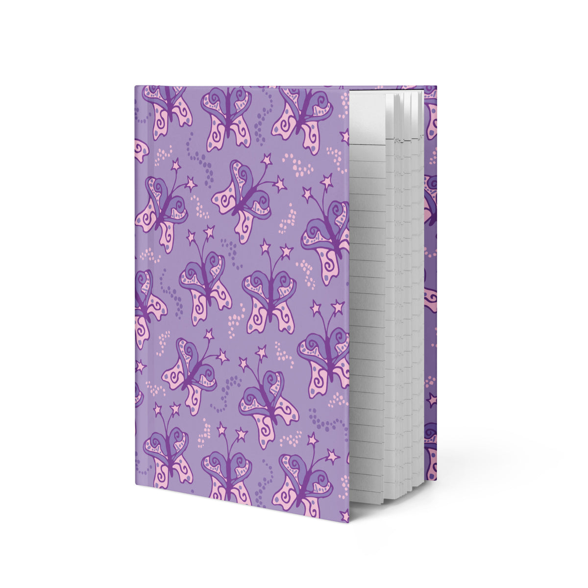 Beach Butterfly Purple Journal