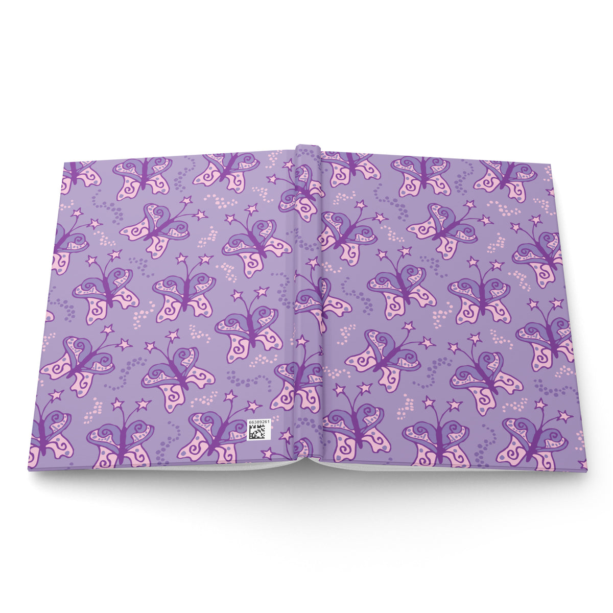 Beach Butterfly Purple Journal