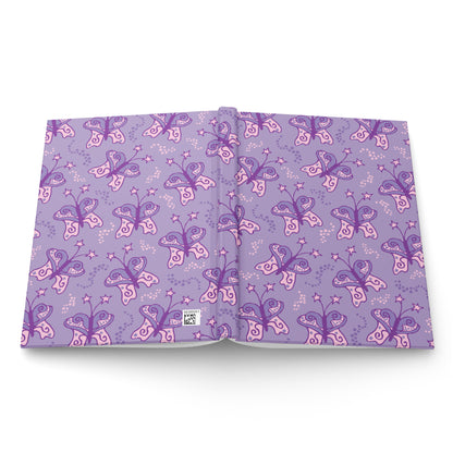 Beach Butterfly Purple Journal